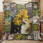 sunflower corgi quilt ajc d2387950