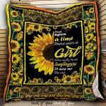 sunflower girl cl19100816mdq quilt blanket d2379994