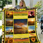 sunflower sunset quilt blanket quilt d2323794