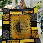 sunflower to my son quilt d2385479