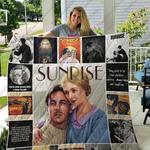 sunrise a song of two humans quilt blanket d2354348