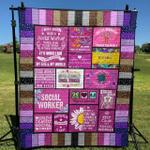 super awesome social worker quilt blanket lk08 quilt d2321172