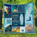 surfboard stay wild ocean child quilt blanket great customized blanket gifts for birthday christmas