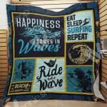 surfing cld220742 quilt blanket d2381197