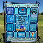 swim like a beast pkt240644 quilt blanket d2380778