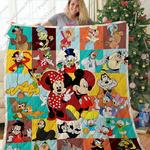 ta disney all characters quilt blanket d2351380