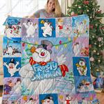 ta frosty the snowman quilt blanket d2353196