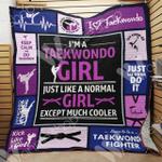 taekwondo girl quilt syy d2388315