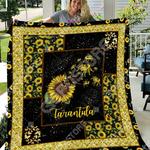 tarantula lovers sunflower 3d personalized customized quilt blanket 1329 d2320078