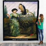 tarot card 9 of pentacles 3d customized personalized quilt blanket d2325254