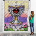 tarot card ace of cups 3d customized personalized quilt blanket d2325248