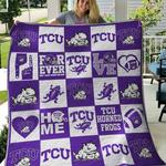 tcu horned frogs quilt blanket b100626 quilt d2321256