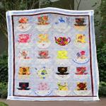 tea party quilt blanket bn14 quilt d2322659