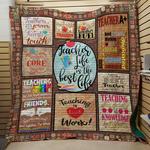 teacher life is the best life quilt d2386498