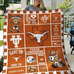 Texas Longhorns Quilt Blanket B250516  Quilt