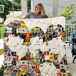 the beatles albums cover poster quilt 3 d2385570