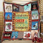 the best way to spread christmas cheer books jfj13564 3d customized quilt 2707 d2312393