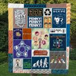 the big bang theory i am immune to your sarcasm quilt blanket great customized blanket gifts for