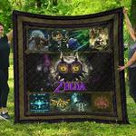 the legend of zelda majoras mask gift idea quilt d2384986
