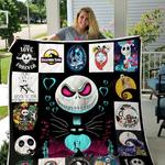 the nightmare before christmas poster quilt blanket d2353721