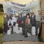the office company quilt blanket d2352020