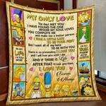 the simpsons my love all of my lasts quilt gg d2384213