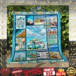 the voice of the sea speaks to the soul beach quilt blanket d2323810
