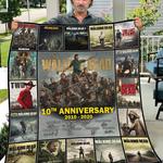 the walking dead quilt blanket d2353983