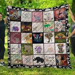 thq071906 elephant blanket th1709 quilt d2356409