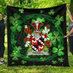 tickell ireland irish celtic shamrock knot circle jfj13650 3d customized quilt 2707 d2313042