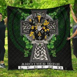 Tisdall Or Tisdale Ireland Irish Legend JFJ13716 3D Customized Quilt 2707