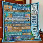 to my beautiful daughter today is a good day love mom quilt blanket mlh1051 d2352781