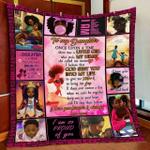 to my daughter black girl quilt blanket d2352768