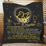 to my daughter i love you blanket th0907 quilt d2356428