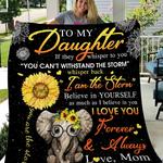 to my daughter quilt blanket d2349374