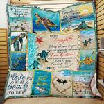 to my daughter turtle love mom quilt blanket d2381456