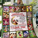 to my gorgeous wife blanket th2906 quilt d2357806