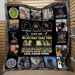 to my son customized quilt blanket d2314884