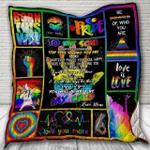 to my son lgbt cl2100558mdq quilt blanket d2357490