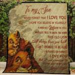 to my son lion king quilt blanket quilt d2324066
