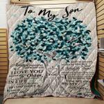 to my son love mam tree quilt blanket d2317930
