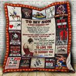 to my son wrestling hur quilt kw d2389569