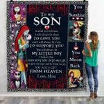 to my son you are a gift from heaven quilt ko d2383938