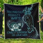 tough enough to be wife skull hur quilt xj d2389365