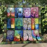 tree of life d010782 quilt blanket d2356217