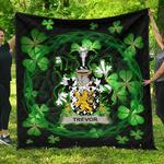 trevor ireland irish celtic shamrock knot circle jfj14018 3d customized quilt 2707 d2314548