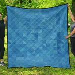 triangle blue cl12100684mdq quilt blanket d2356101