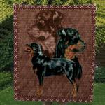 triple rottweiler cl09100136mdq quilt blanket d2381219