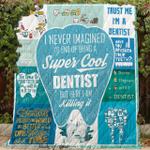 trust me i m a dentist blanket kc1807 quilt d2347631