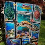 turtle td 3d customized quilt d2314044